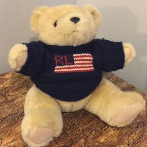 Vintage 1996 Polo Bear by Ralph Lauren teddy